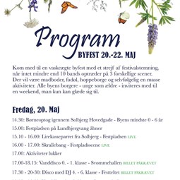 Byfest Program Fredag